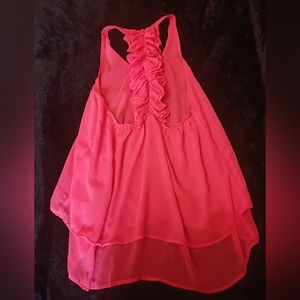 Charming Charlie's hot pink blouse sz small